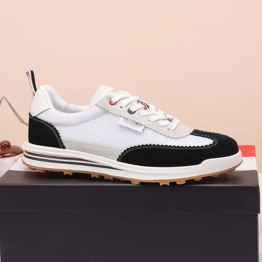 Damen Sportliche Sneaker mit atmungsaktivem Mesh-Obermaterial und dämpfender Sohle EB