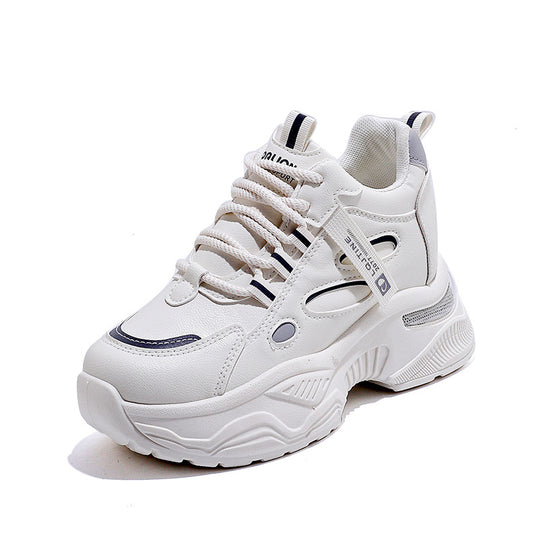 Damen Chunky Sneakers mit atmungsaktiver Struktur und dämpfendem Komfort EB