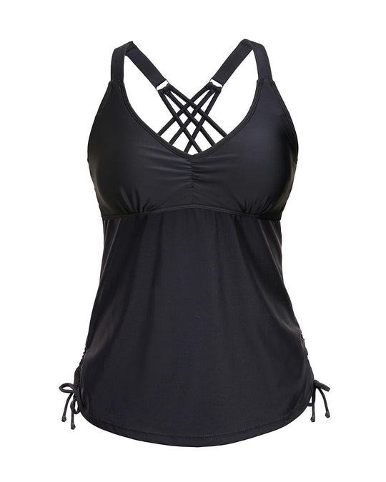 Damen Sportliches Tankini-Oberteil EB