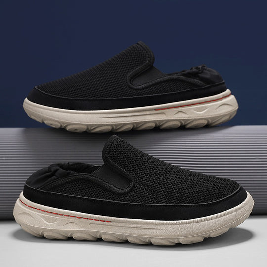 Damen Sportliche Clogs mit atmungsaktivem Obermaterial und bequemer Sohle EB