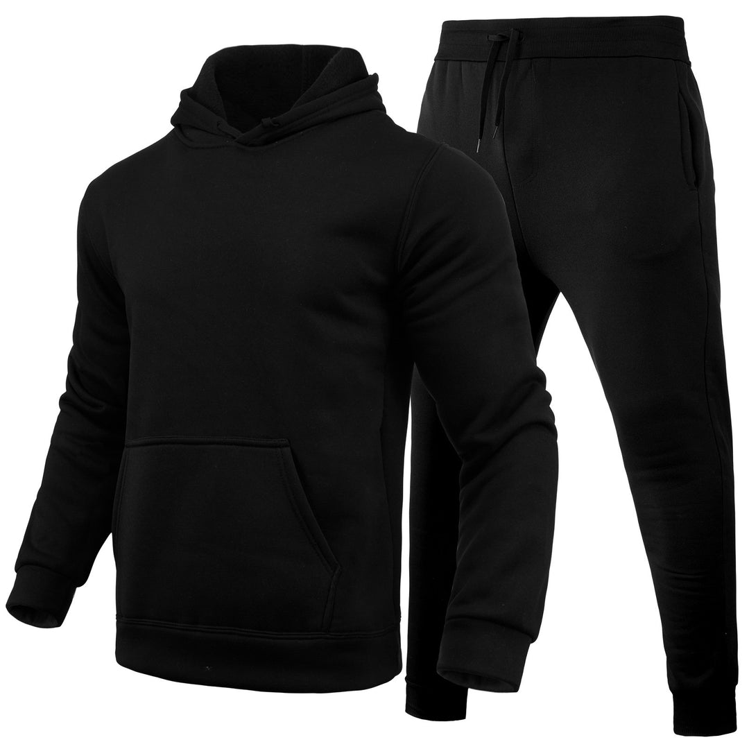 Damen Sportliches Hoodie- und Jogginghose-Set aus hochwertigem Baumwollmix EB