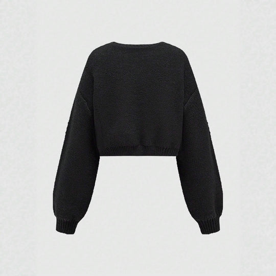 Damen Strickjacke mit kunstvollem Sonnen- und Sternenstick EB
