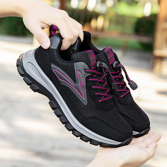 Damen Multifunktionale Sport-Sneaker mit rutschfester Sohle und atmungsaktivem Obermaterial EB