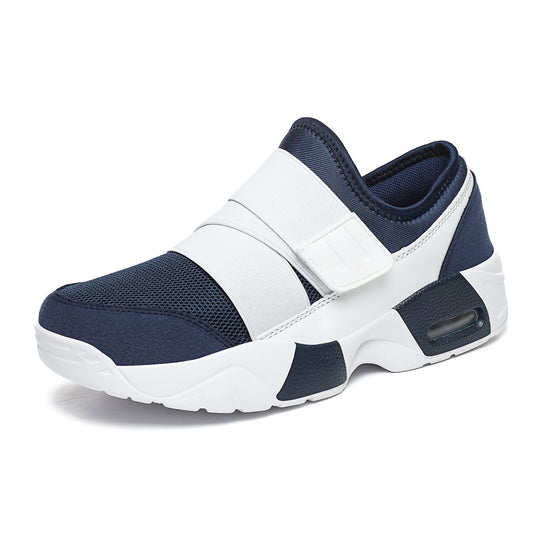 Damen Sportliche Slip-On Sneakers mit verstellbarem Riemen EB
