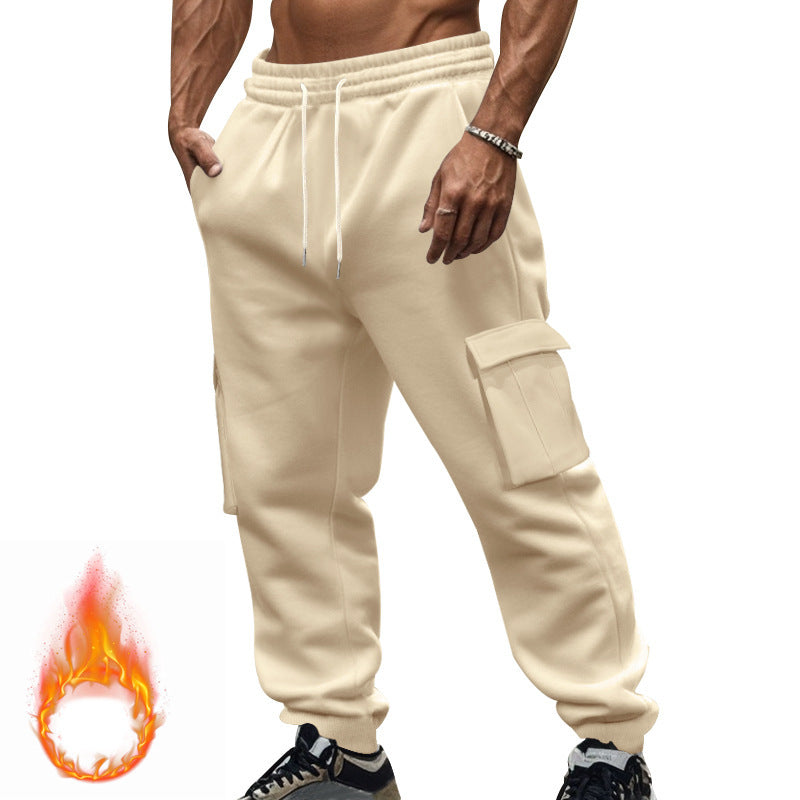 Herren cargo Jogginghose mit praktischen Seitentaschen und verstellbarem Kordelzug EB