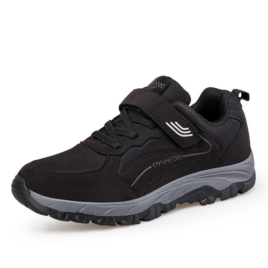 Damen Sportliche Sneaker mit verstellbarem Klettverschluss und stabiler Sohle EB