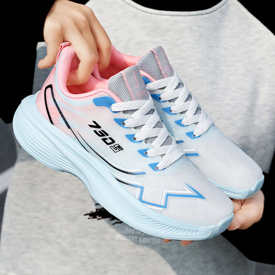 Damen Sportliche Lauf-Sneaker mit rutschfester Sohle und strapazierfähigem Obermaterial EB