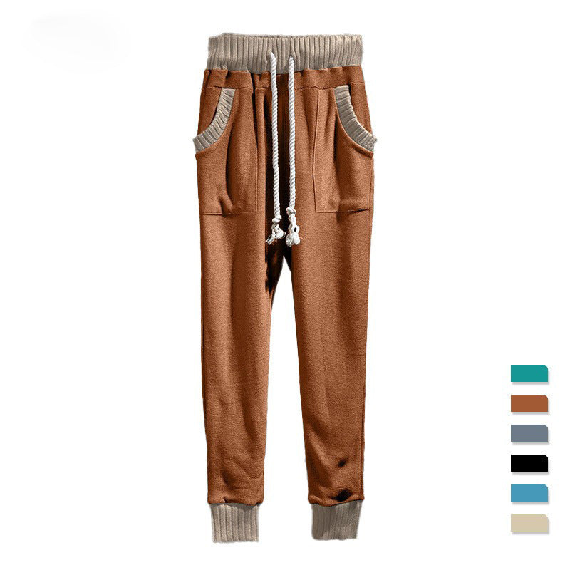 Herren Sportliche Jogginghose mit bequemen seitlichen Eingrifftaschen und elastischem Bund EB