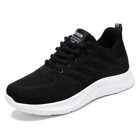 Damen Hochwertige Lauf- und Freizeitsneaker mit atmungsaktivem Mesh-Obermaterial EB