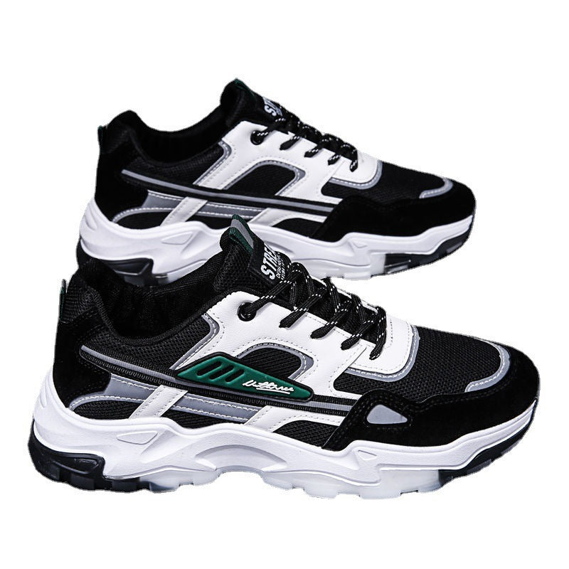 Damen Sportliche Sneakers mit atmungsaktiver Mesh-Oberfläche und dämpfender Sohle EB