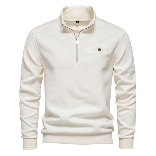 Herren Sweatshirt mit Stehkragen EB