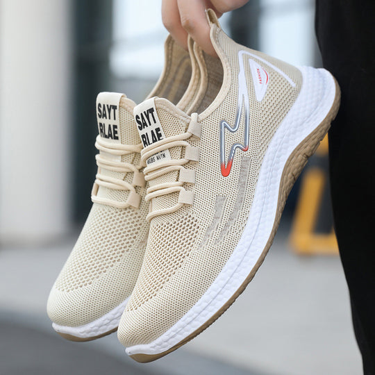 Damen Sportliche Laufschuhe mit atmungsaktivem Mesh-Obermaterial und flexibler Sohle EB