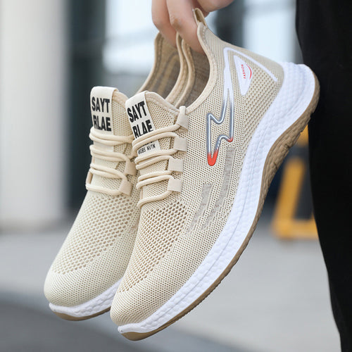 Damen Sportliche Laufschuhe mit atmungsaktivem Mesh-Obermaterial und flexibler Sohle EB