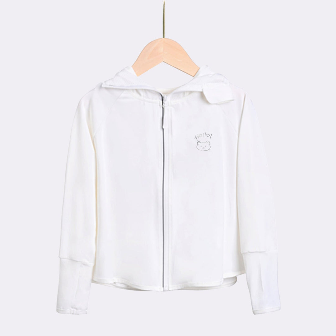 Damen Kapuzenjacke mit süßem Tiermotiv EB