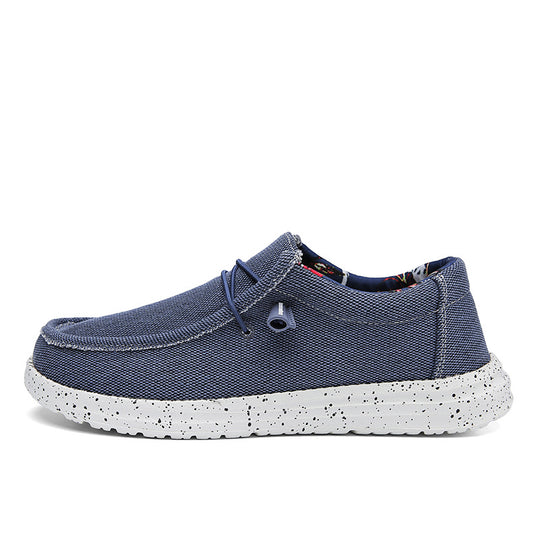 Damen Bequeme Slip-On Freizeitschuhe mit elastischem Einschlupfdesign EB