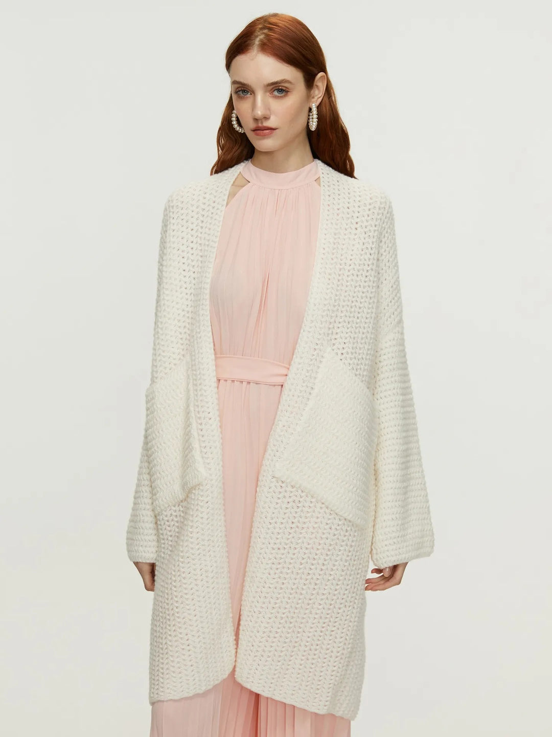 Damen Strickjacke mit Taschen EB