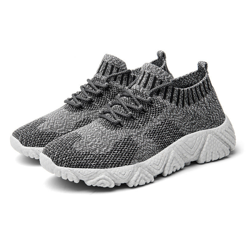 Unisex nan urbaner Strick-Schlupfsneaker mit sockenhaftem Schaft und markanter Profilsohle EB