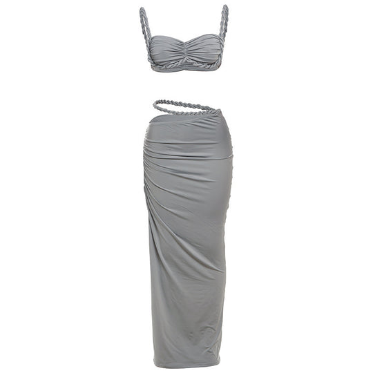 Damen Bikiniset mit elegantem Wickelrock EB