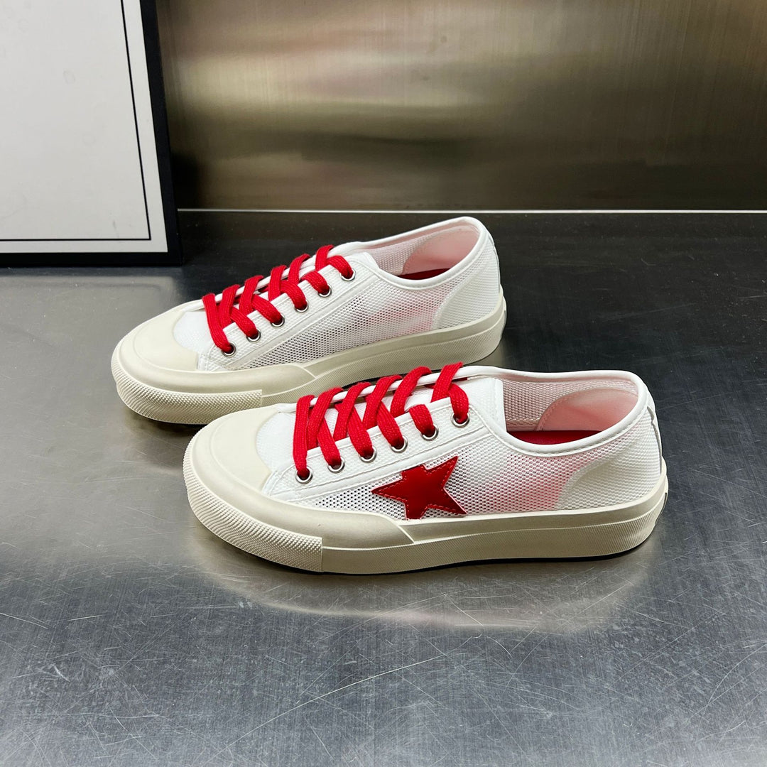 Damen Atmungsaktive Sneakers mit stylischem Mesh-Obermaterial und gemütlicher Innensohle EB