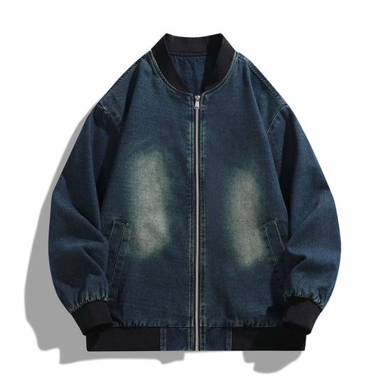 Herren entspannte Baumwolljacke im lässigen Stil EB