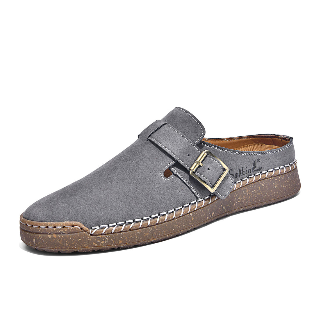 Herren Komfortable Clogs mit verstellbarem Riemen EB