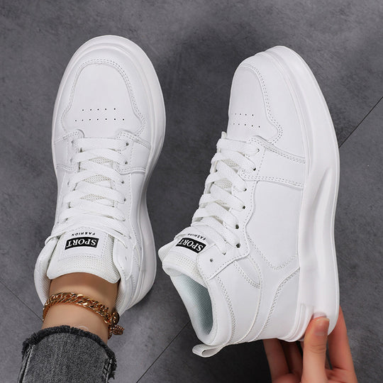 Damen Sportliche High-Top Sneaker mit atmungsaktivem Obermaterial EB