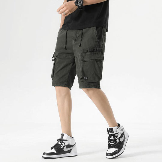 Herren Cargoshorts mit praktischen Taschen und elastischem Bund EB