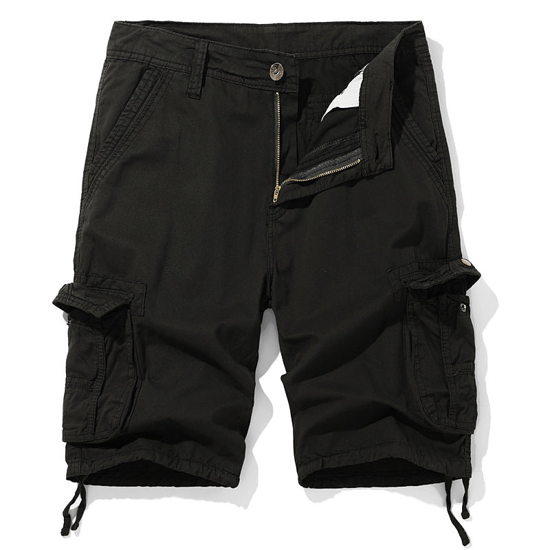 Herren Cargo-Shorts mit praktischen Taschen und verstellbarem Kordelzug EB