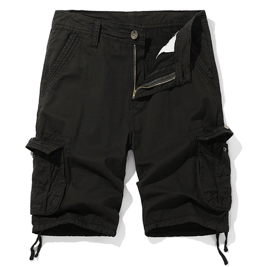 Herren Cargo-Shorts mit praktischen Taschen und verstellbarem Kordelzug EB