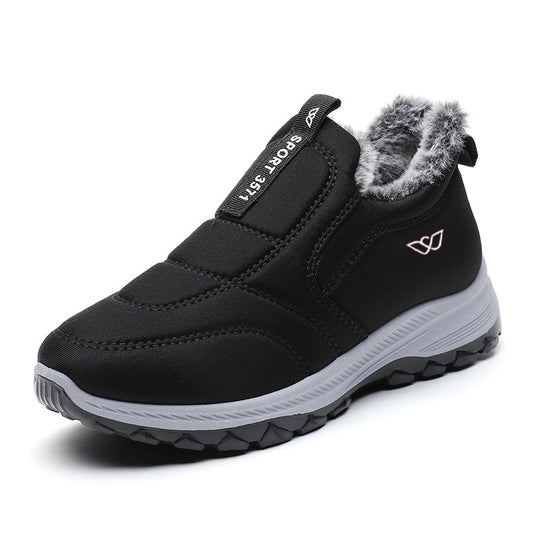 Damen gefütterte Slip-On Freizeitschuhe EB