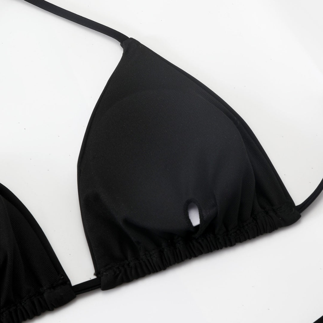 Damen strandtaugliches Kaftan-Set mit modischem Palmendruck EB