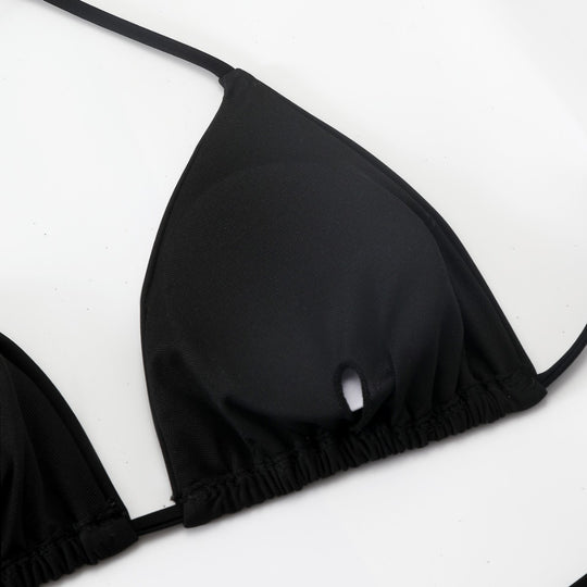 Damen strandtaugliches Kaftan-Set mit modischem Palmendruck EB