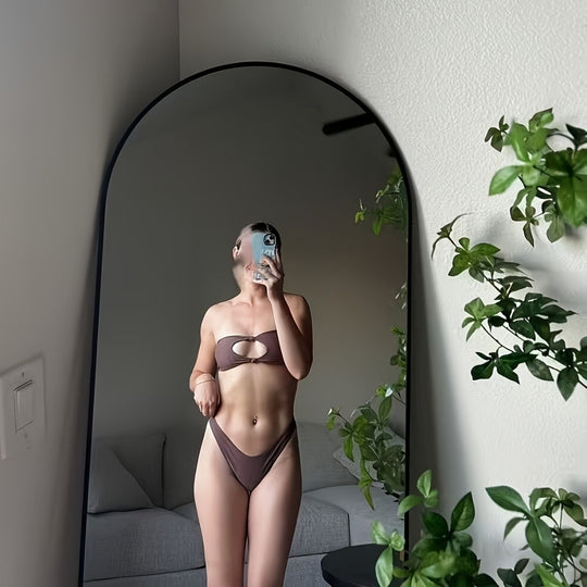 Damen Bandeau-Bikini mit innovativem Knotendesign EB