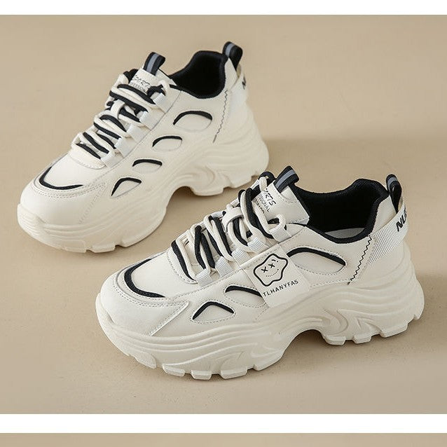 Damen Chunky Sneakers im modernen Design mit atmungsaktiver Sohle EB