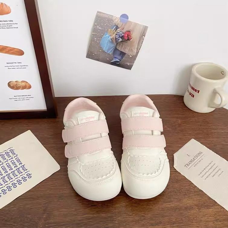 Damen Kinder Sneaker mit praktischem Klettverschluss EB