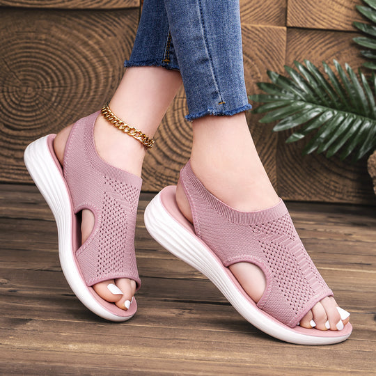 Damen Sportliche Sandalen mit atmungsaktivem Obermaterial und flexiblem Sohlenkonzept EB