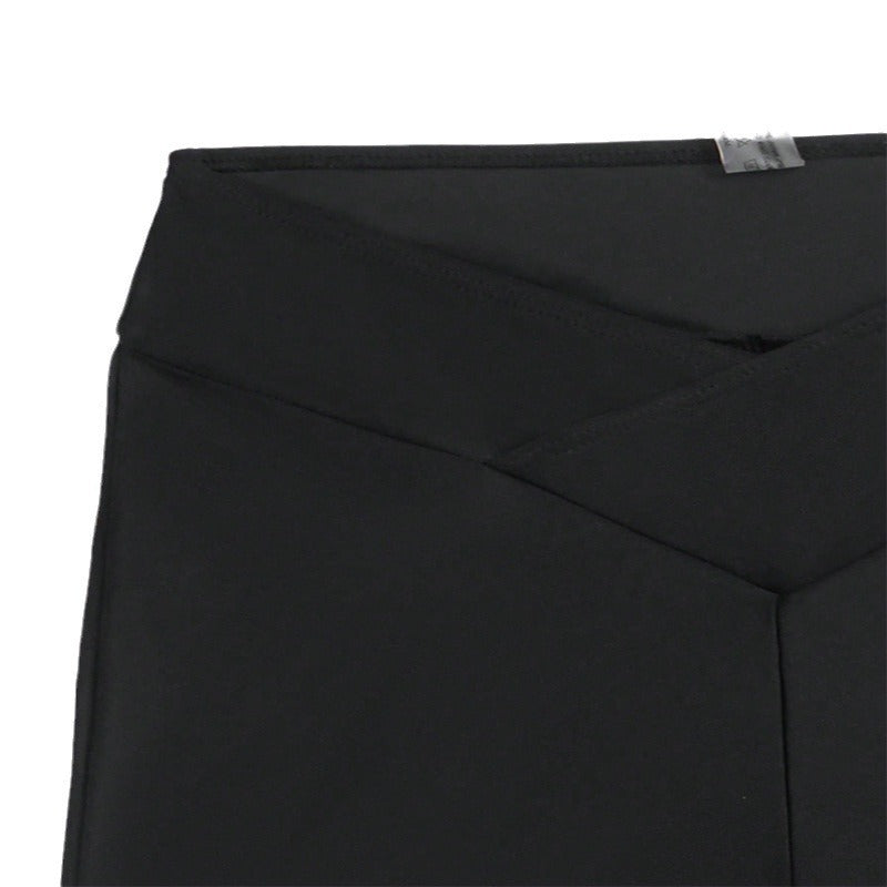 Damen Hochgeschnittene Bikinishorts mit elegantem Kreuzdesign EB