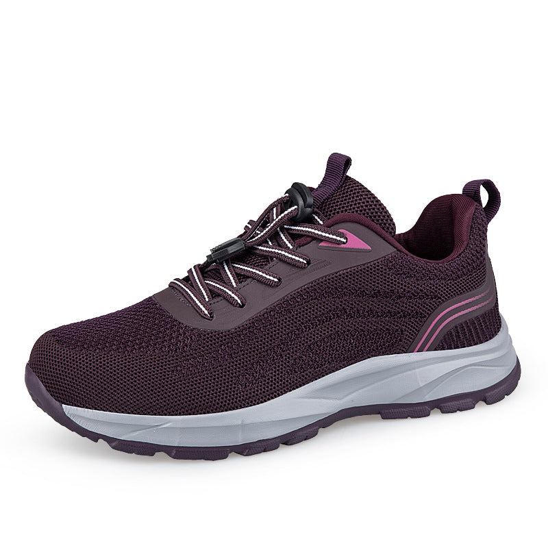 Damen Sportliche Lauf-Sneaker mit dämpfender Sohle und atmungsaktivem Obermaterial EB