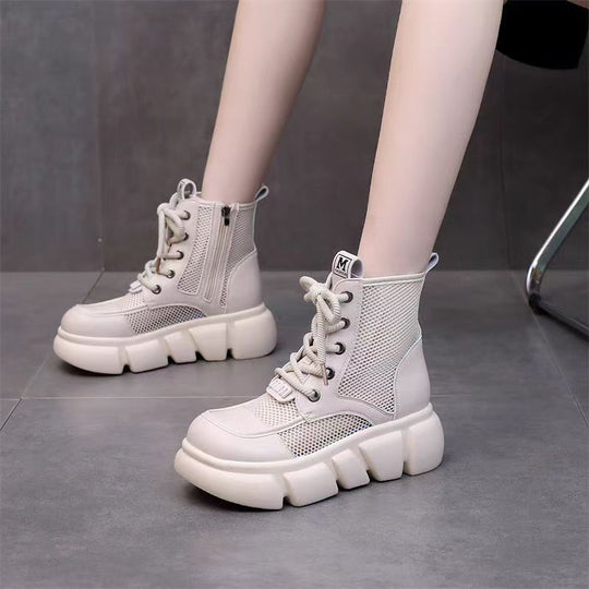 Damen Kletterschuhe mit Luftdurchlässigem Mesh und Robuster Sohle EB