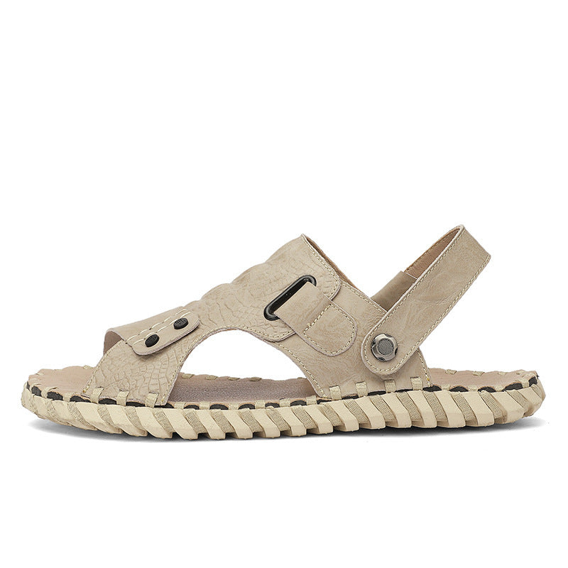 Herren Modische Sandalen mit verstellbarem Riemensystem und rutschfester Sohle EB