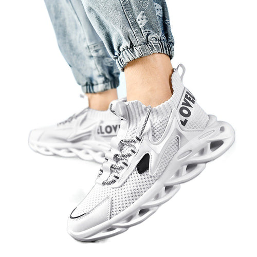 Damen Schnür-Sneakers mit atmungsaktivem Obermaterial und innovativem Dämpfungssystem EB