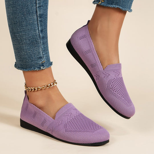 Damen Atmungsaktive und flexible Slip-On Schuhe EB