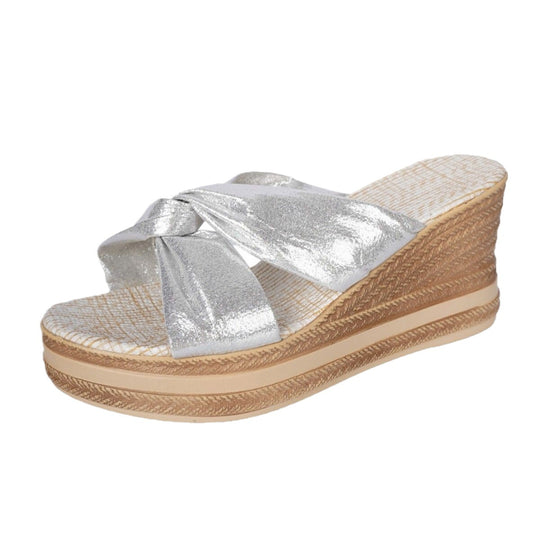 Damen Wedge-Sandalen mit elegantem Design und komfortablem Fußbett EB