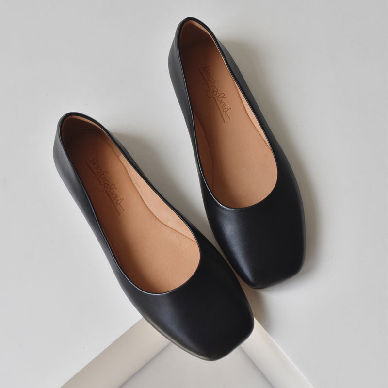 Damen Elegante Ballerinas mit rutschfester Sohle EB