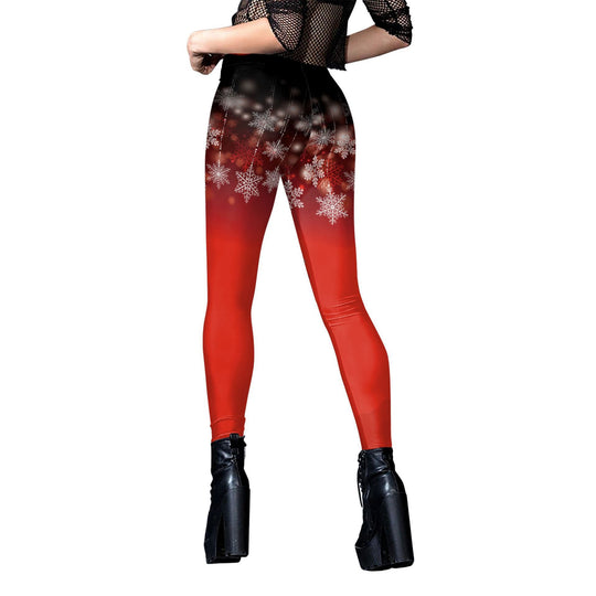 Damen Leggings im festlichen Design EB