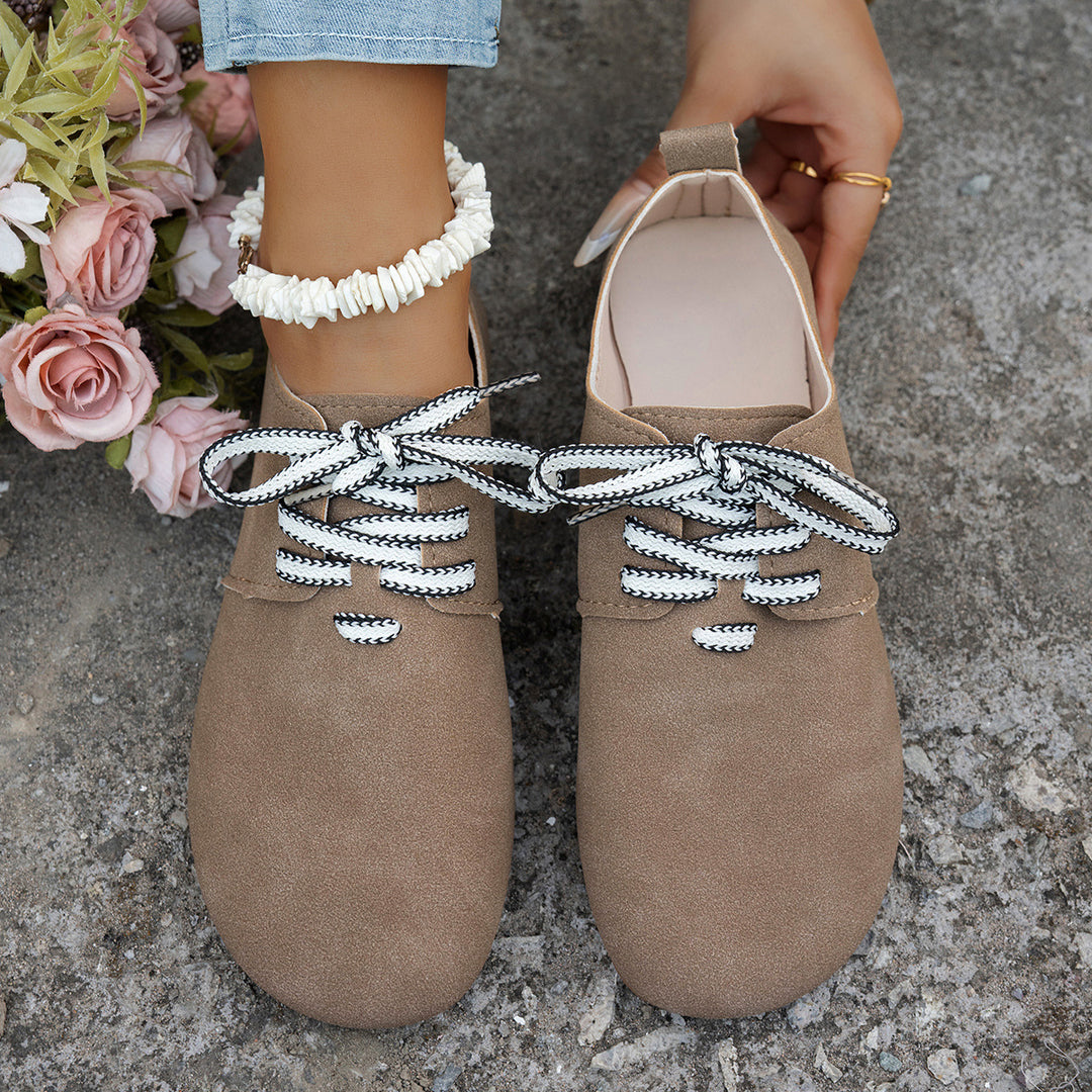 Damen lässige Sneaker mit strukturiertem Obermaterial und komfortablem Fußbett EB