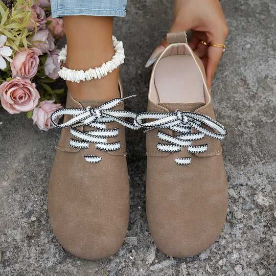 Damen lässige Sneaker mit strukturiertem Obermaterial und komfortablem Fußbett EB