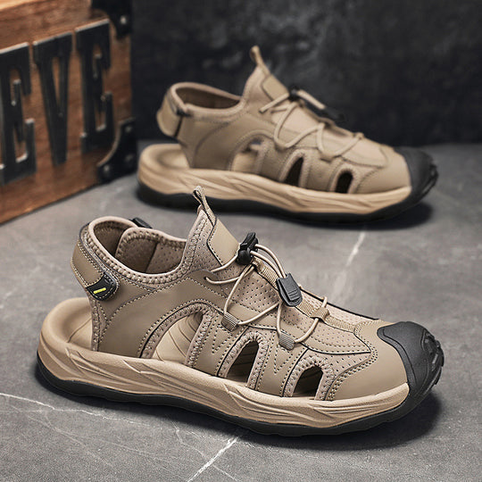 Damen Atmungsaktive Outdoor-Sandalen mit stoßdämpfender Sohle EB