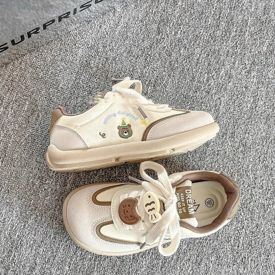 Damen Sneakers mit verspieltem Tiermotiv und bequemer Dämpfung EB