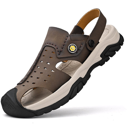 Herren Sportliche Outdoor-Sandalen mit flexiblem und rutschfestem Sohlen-Design EB